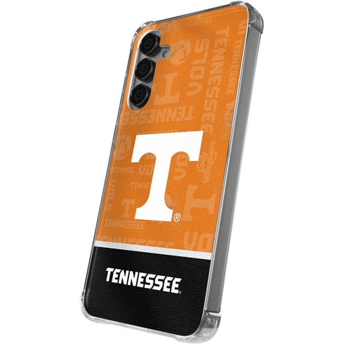 University of Tennessee Split Jersey Galaxy S24 Plus Clear Case